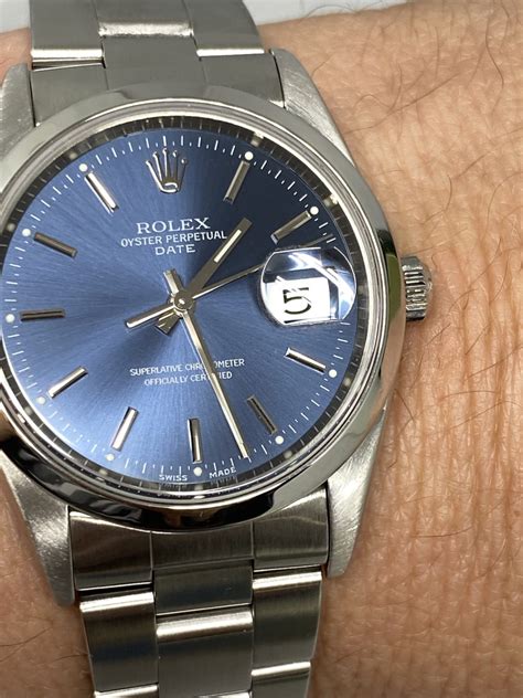 rolex oyster perpetual date 40mm|rolex date 34mm review.